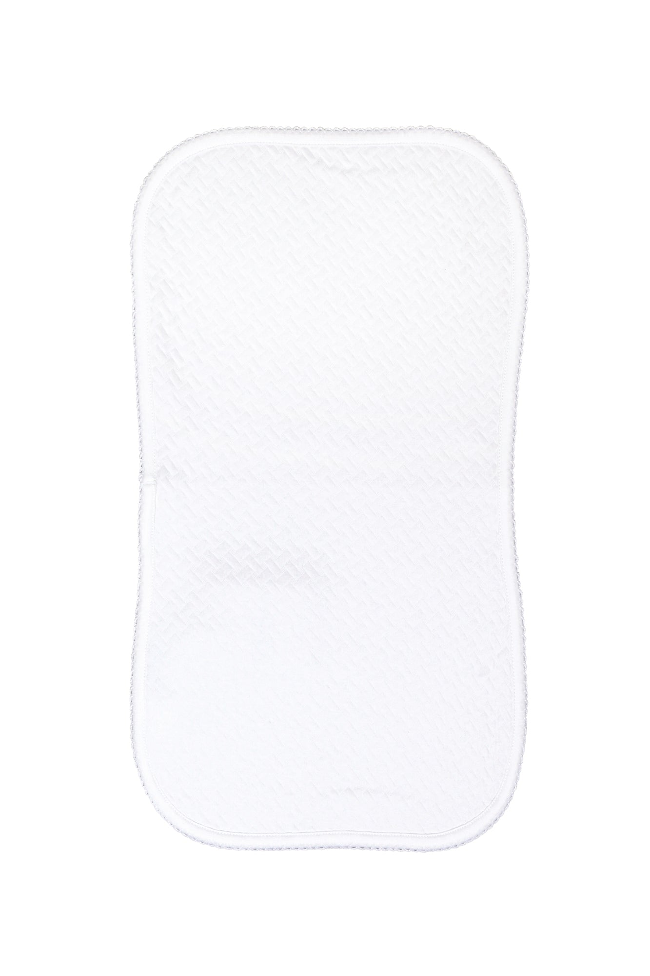 Image of Basket Weave Baby Burp Cloth