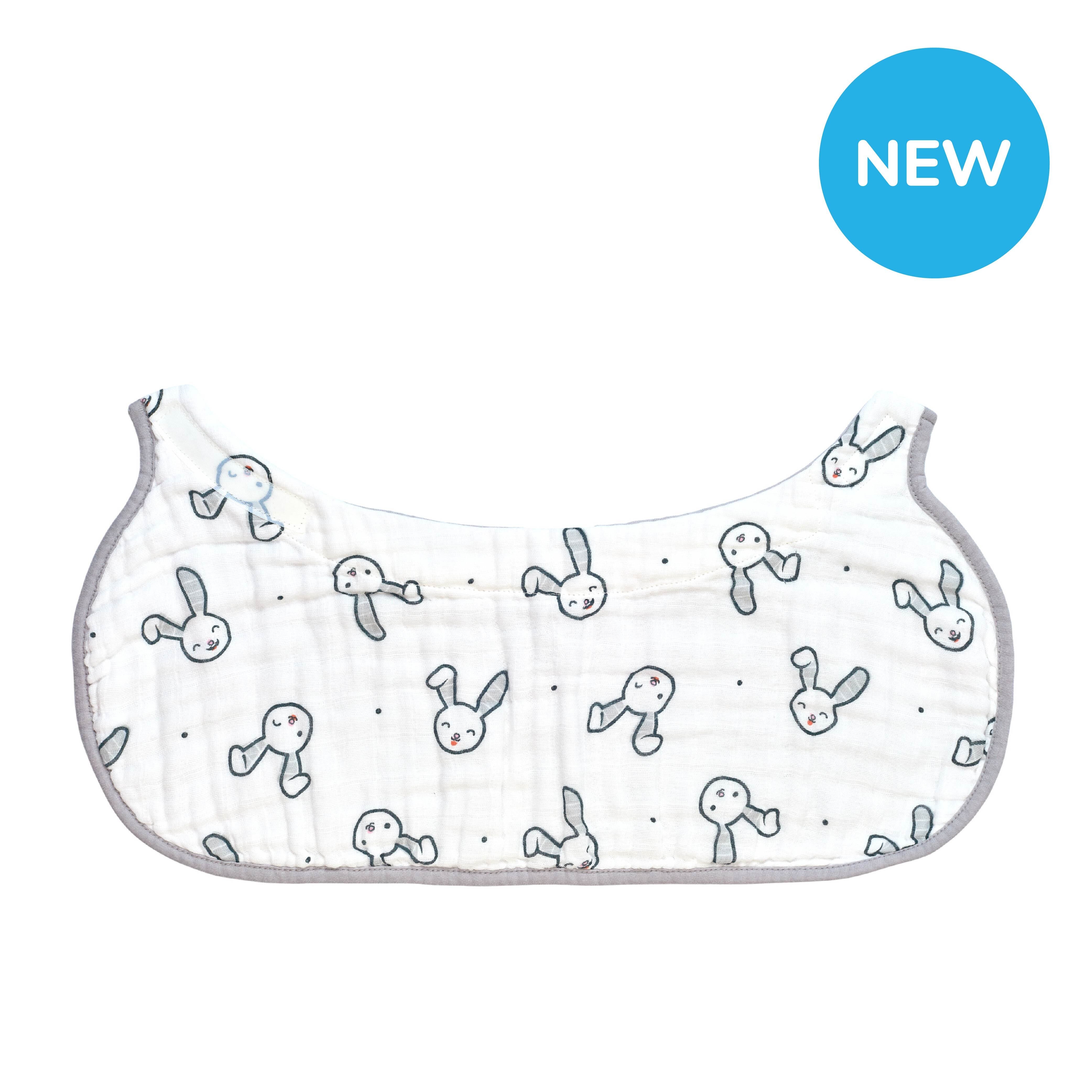 Image of 2-in-1 Non-Slip Burp Cloth and Bib