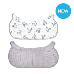 Image of 2-in-1 Non-Slip Burp Cloth and Bib