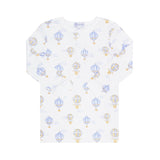 Blue Balloons Print Pajama