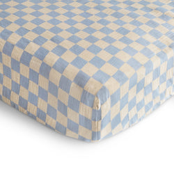 Image of Extra Soft Muslin Crib Sheet