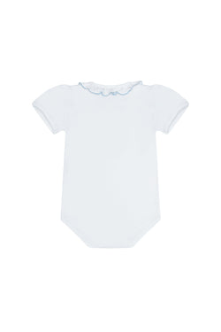 Image of Ruffle Short Sleeve Onesie