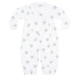 Blue Stars Print Converter Gown