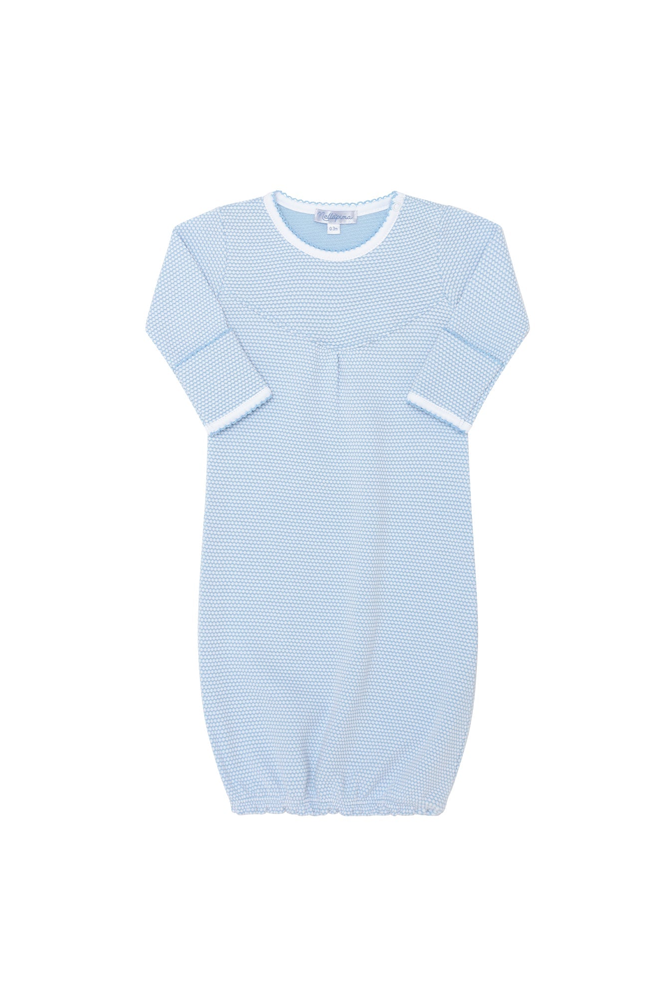 Image of Blue Bubble Gown
