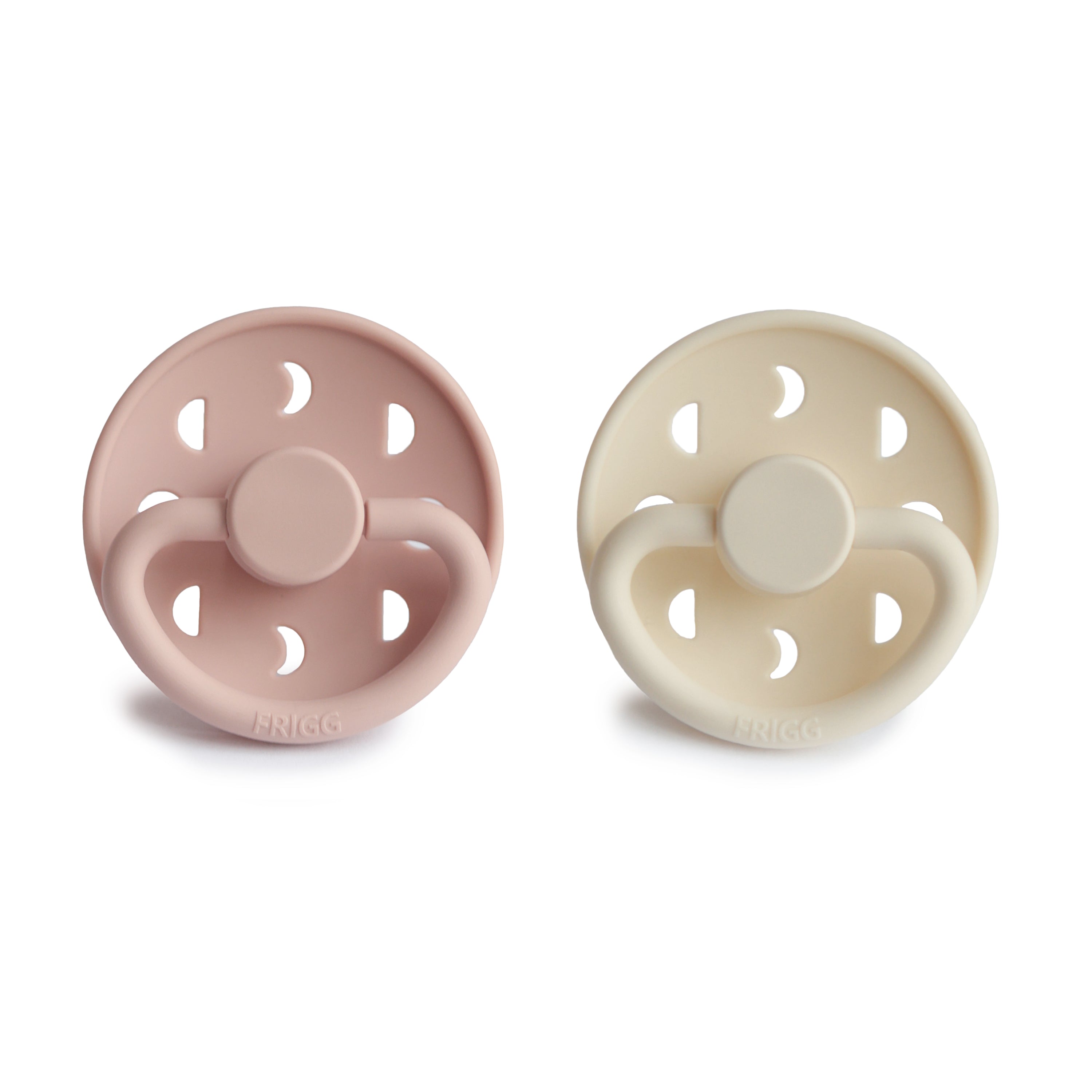 Image of FRIGG Moon Silicone Pacifier 2-Pack