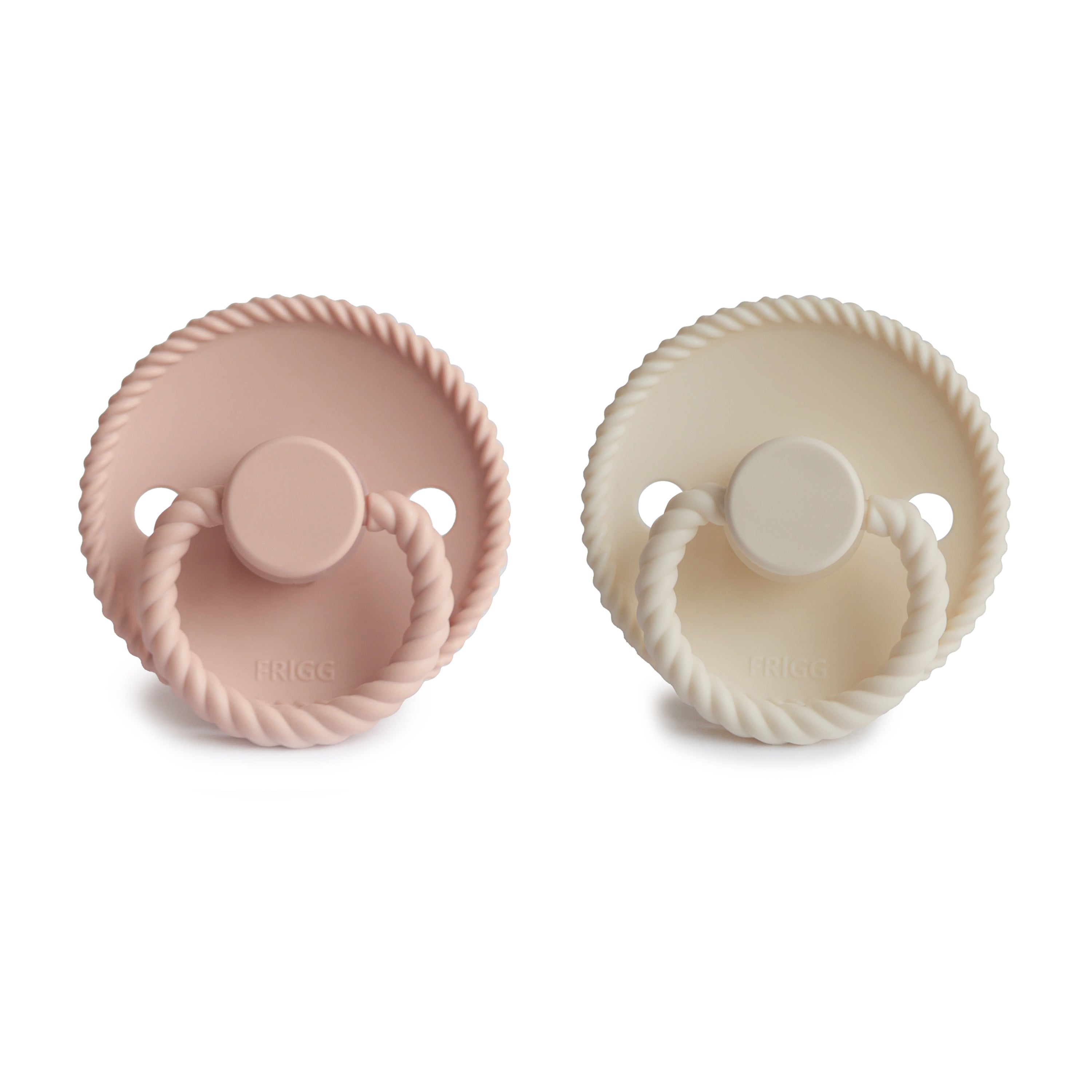 Image of FRIGG Rope Silicone Pacifier 2-Pack