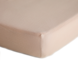 Image of Mini Muslin Crib Sheet