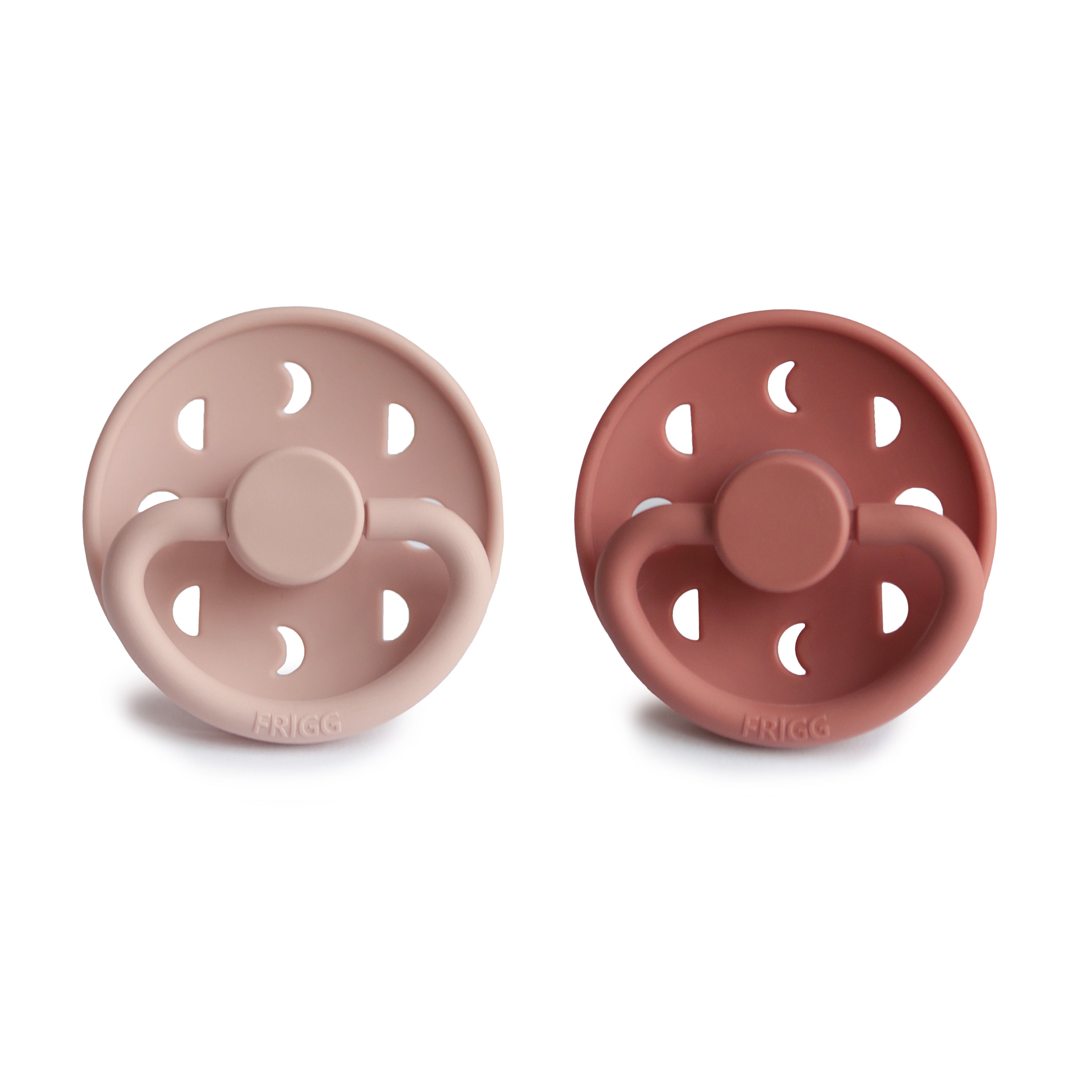 Image of FRIGG Moon Silicone Pacifier 2-Pack