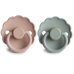 Image of FRIGG Daisy Natural Rubber Pacifier 2-Pack