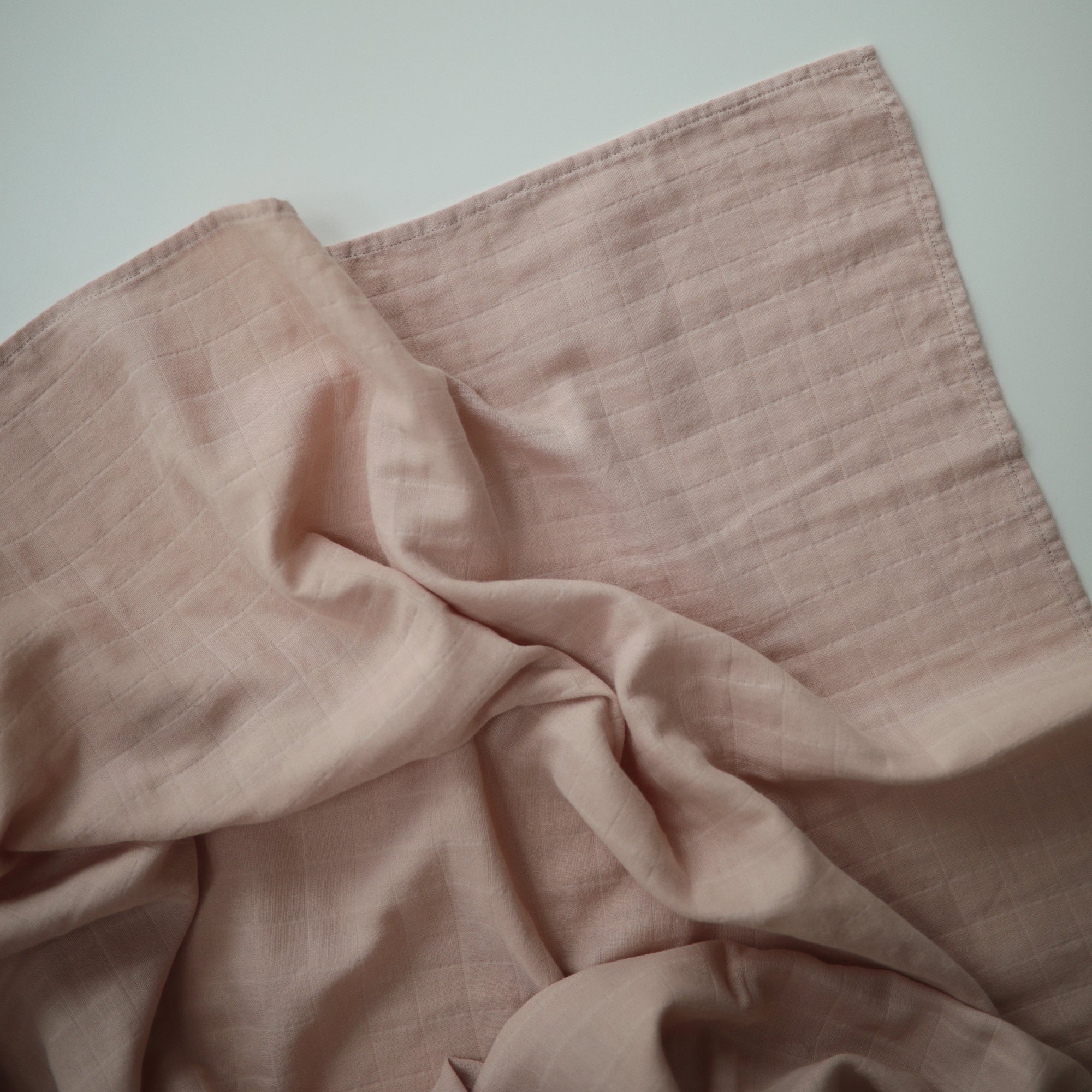 Image of Organic Cotton Muslin Swaddle Blanket