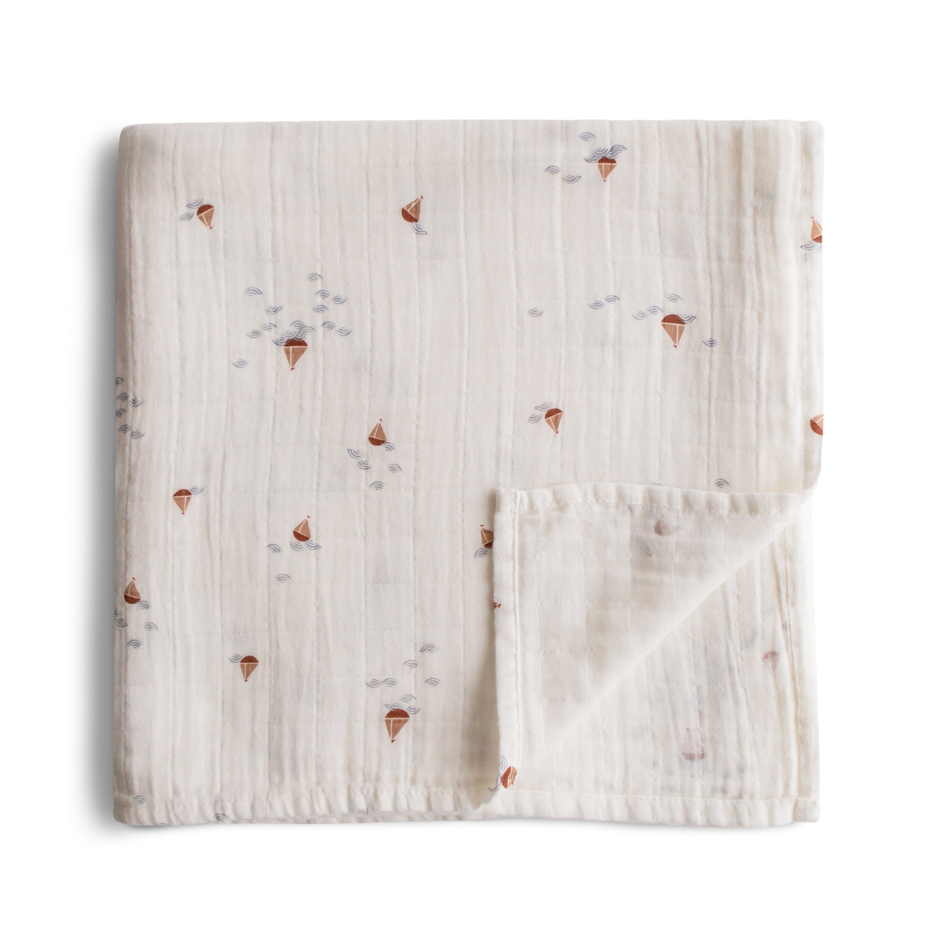 Image of Organic Cotton Muslin Swaddle Blanket