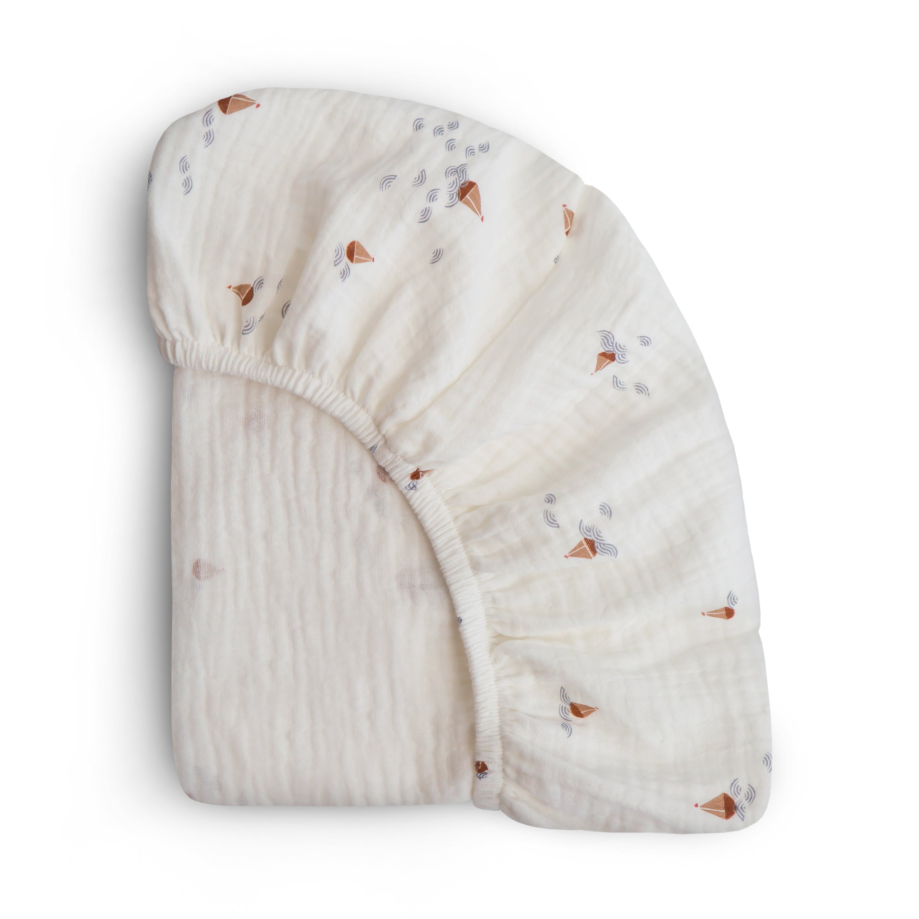Image of Extra Soft Bassinet Muslin Crib Sheet