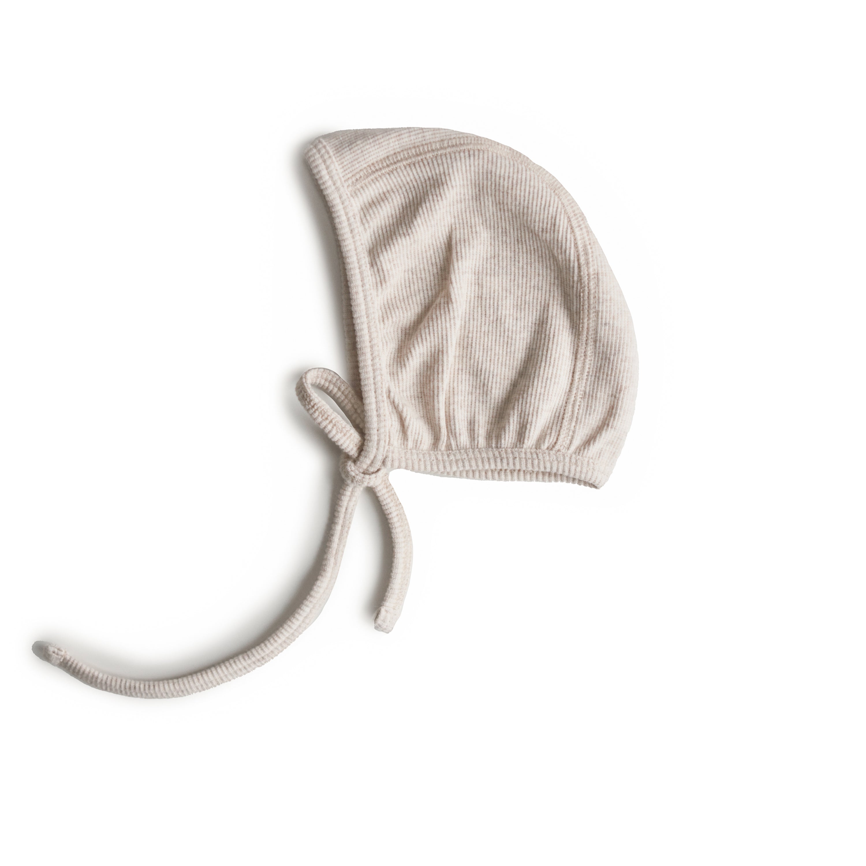 Image of Ribbed Baby Bonnet
