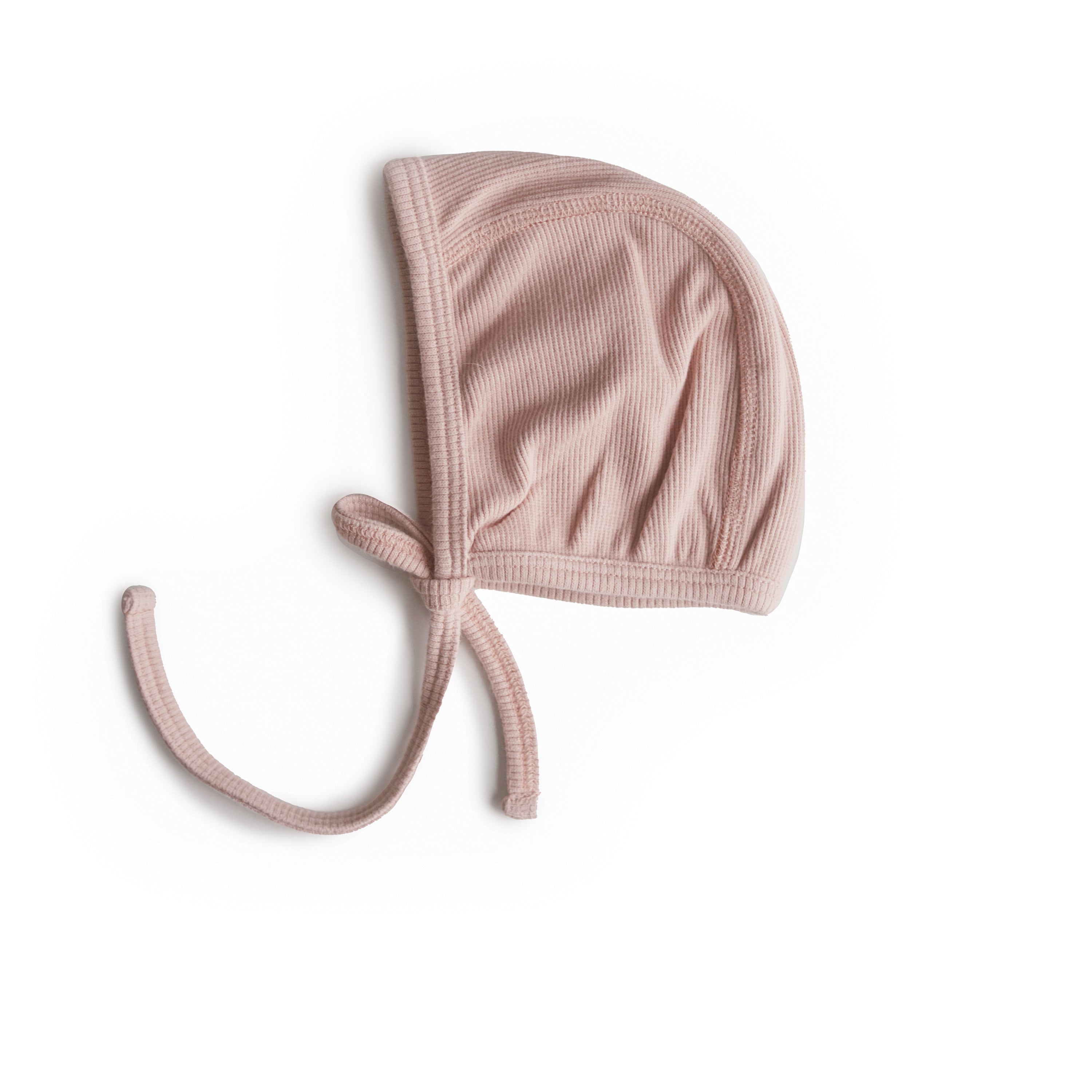 Image of Ribbed Baby Bonnet
