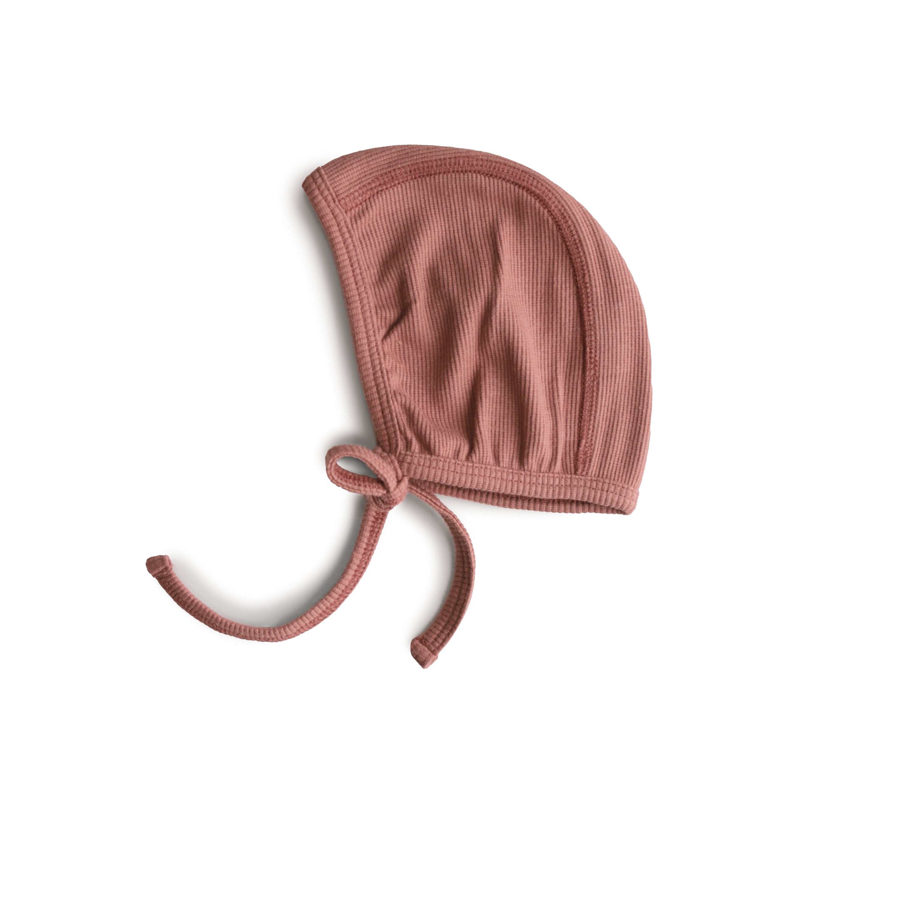 Image of Ribbed Baby Bonnet