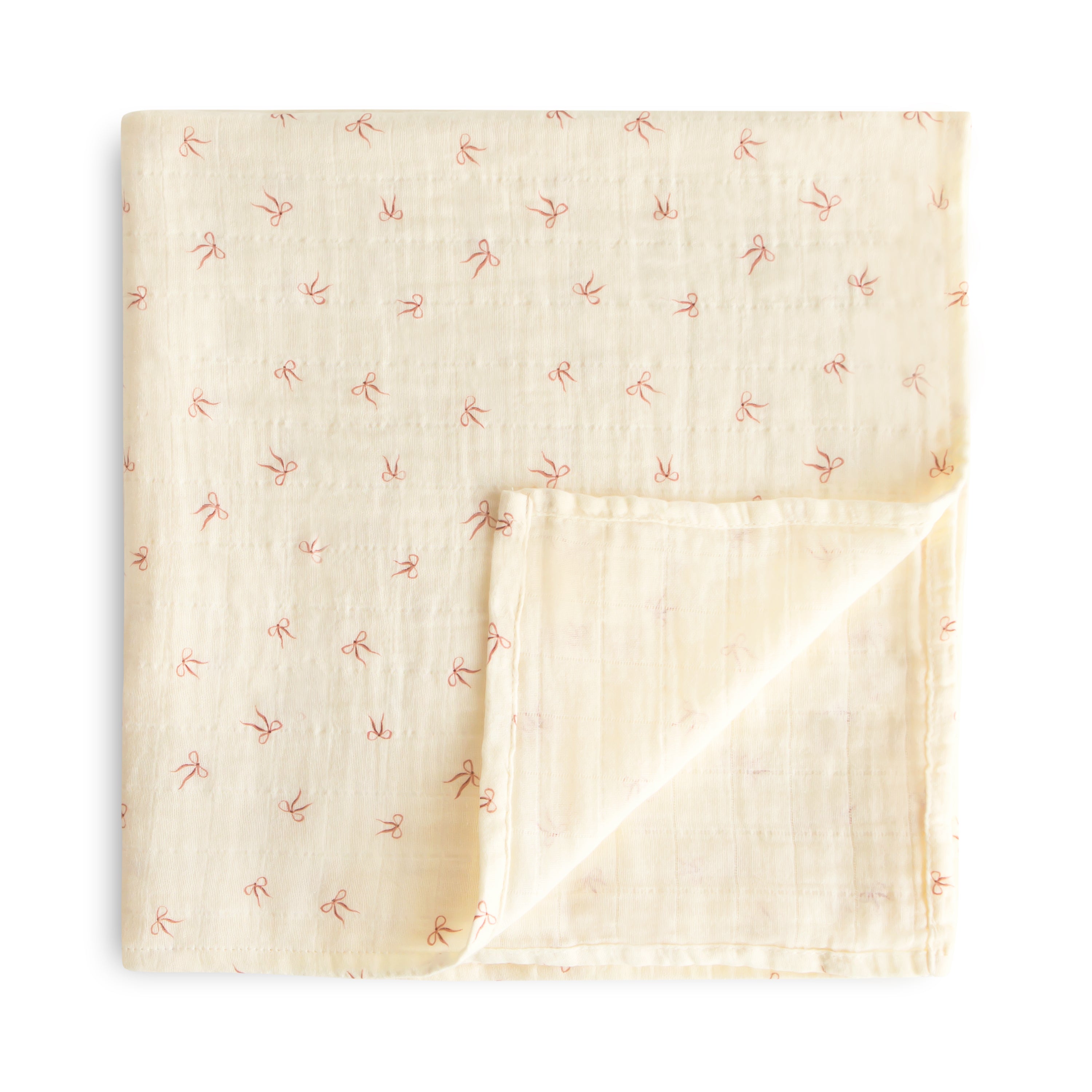 Image of Organic Cotton Muslin Swaddle Blanket