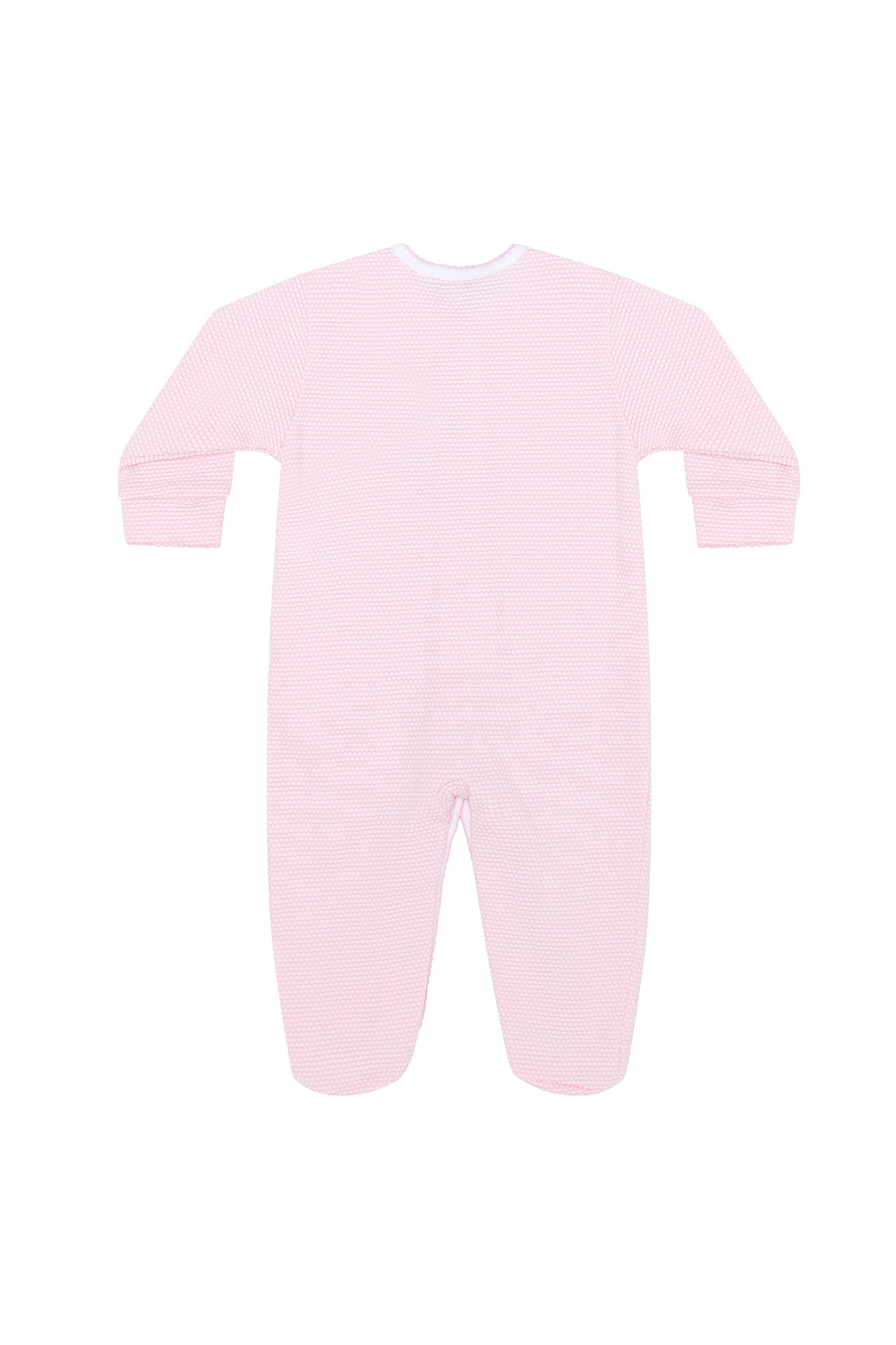 Image of Pink Bubble Baby Footie