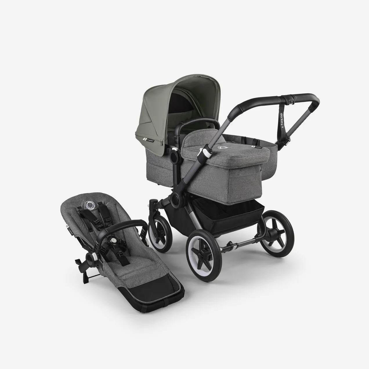 Image of Bugaboo Donkey 5 Complete Bassinet and Seat Stroller
