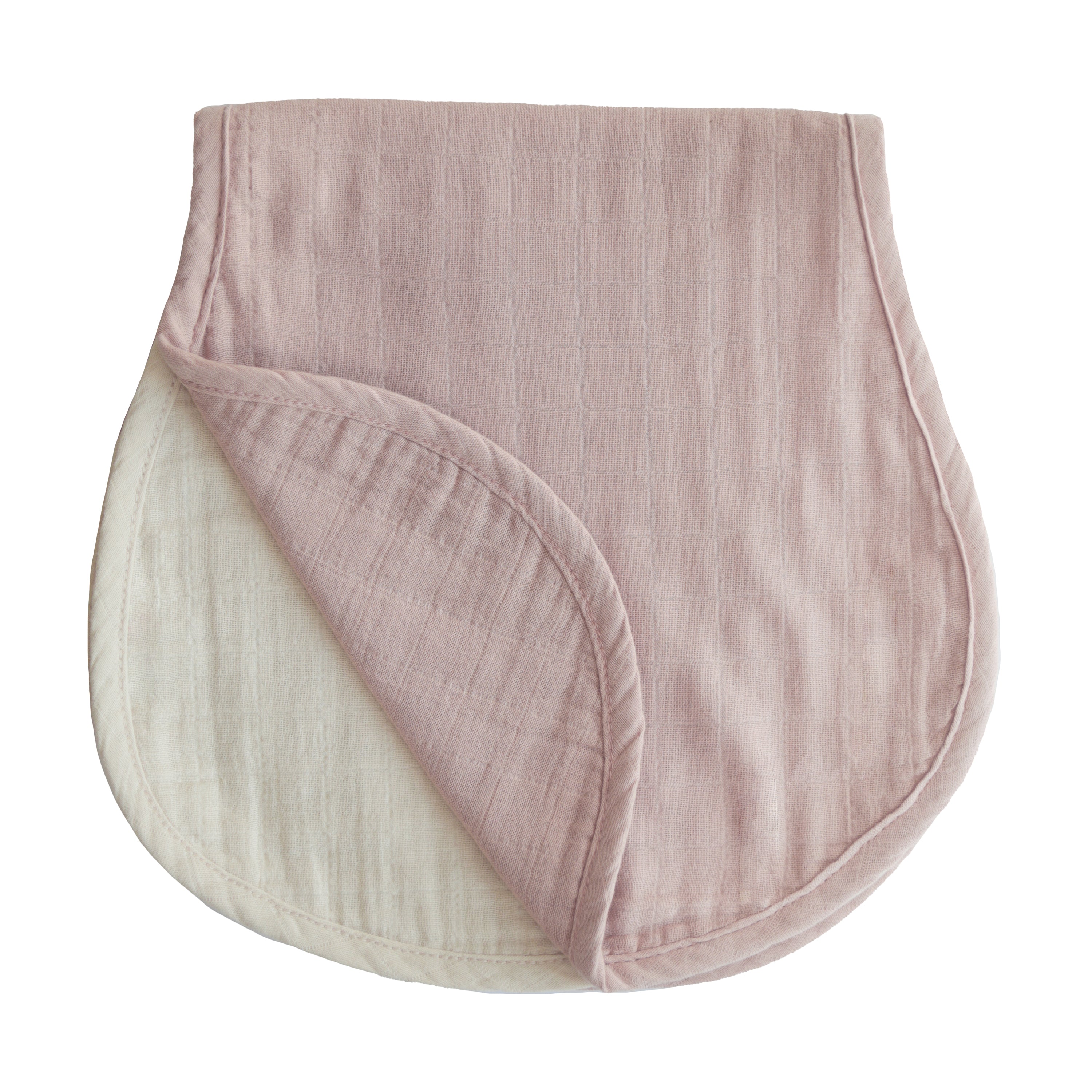 Image of Organic Cotton Muslin Burp Cloth 2-Pack