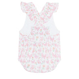 Butterflies Print Ruffle Bubble