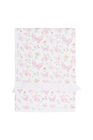 Nella Pima Butterflies Print Blanket