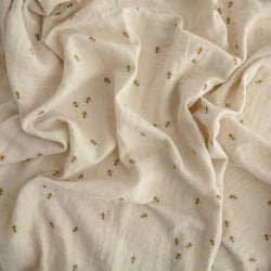 Image of Organic Cotton Muslin Swaddle Blanket