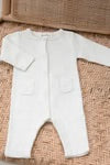 JUMPSUIT LONG ecru Knitwear openwork