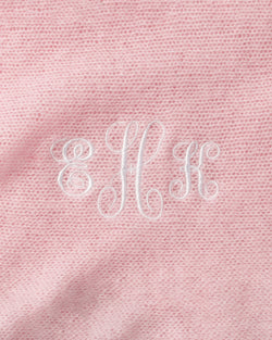 Image of Cashmere Baby Blanket in Rose