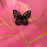 Black Butterfly Ring