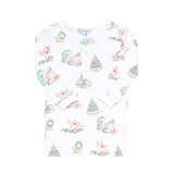 Boy Christmas Toile Pajama