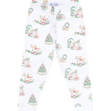 Boy Christmas Toile Pajama