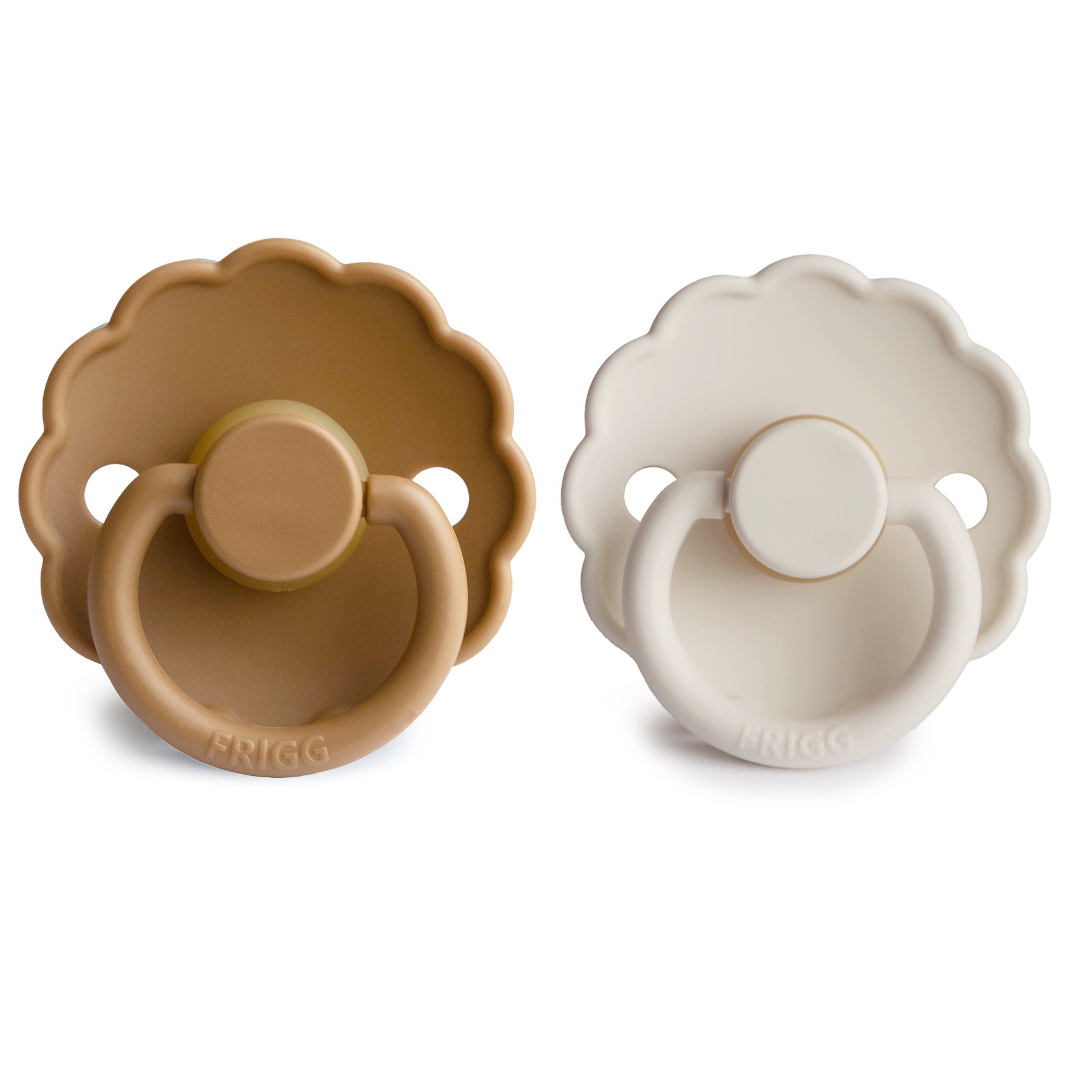 Image of FRIGG Daisy Natural Rubber Pacifier 2-Pack