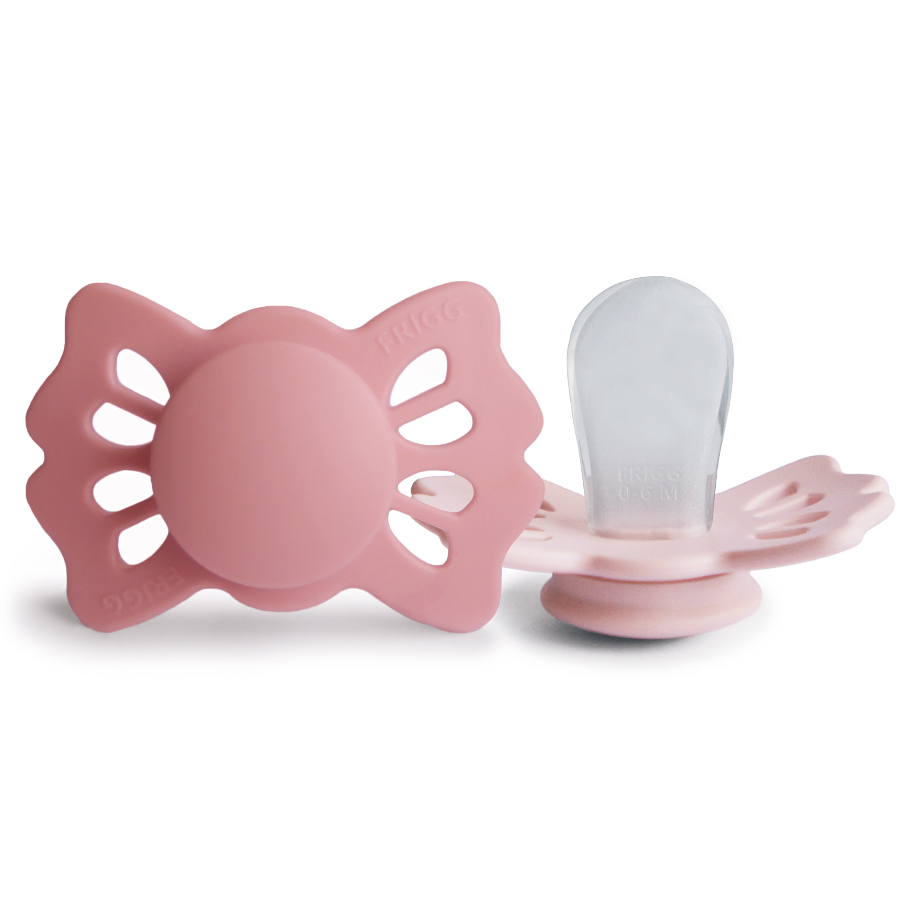 Image of FRIGG Lucky Symmetrical Silicone Pacifier 2-Pack (0-6 Months)