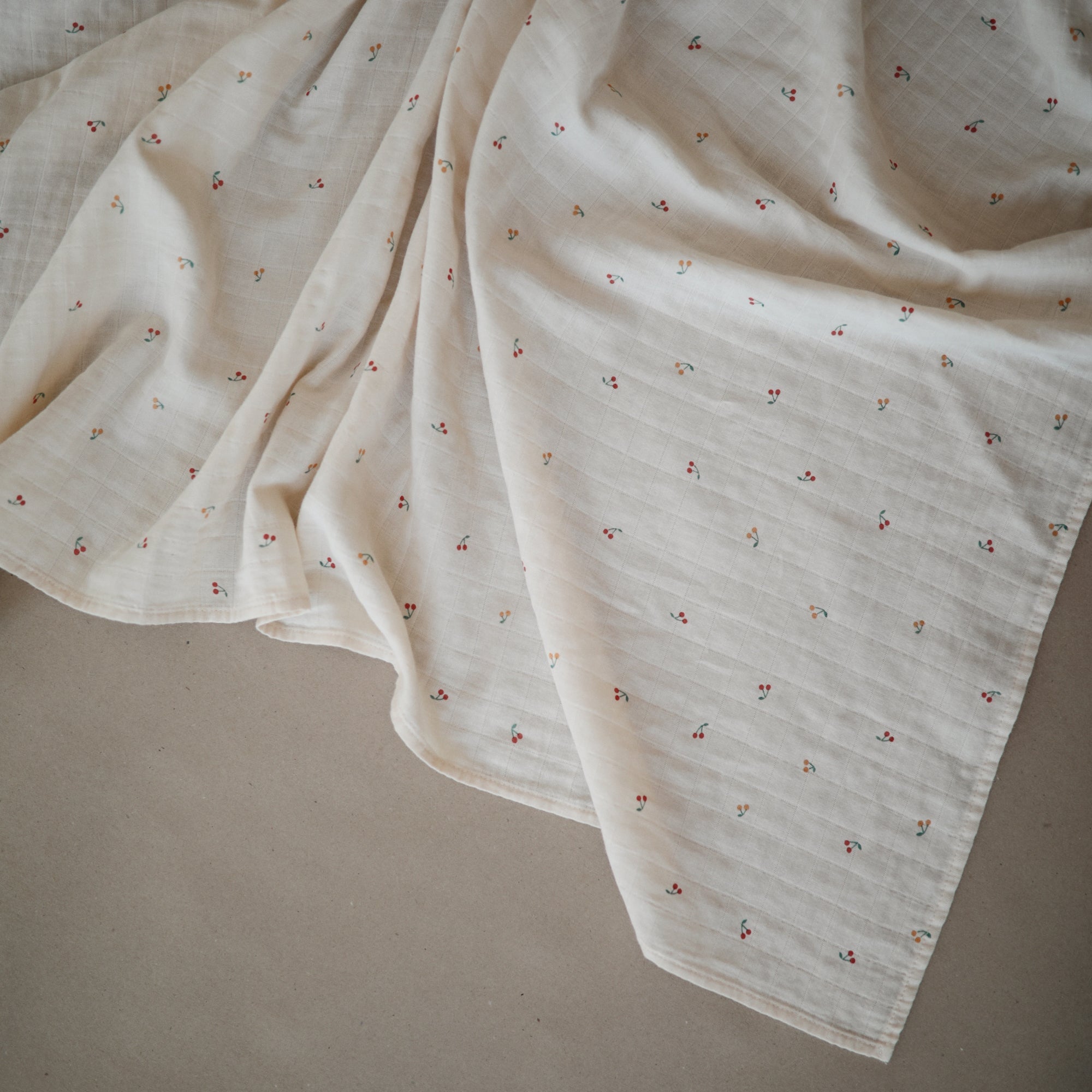Image of Organic Cotton Muslin Swaddle Blanket