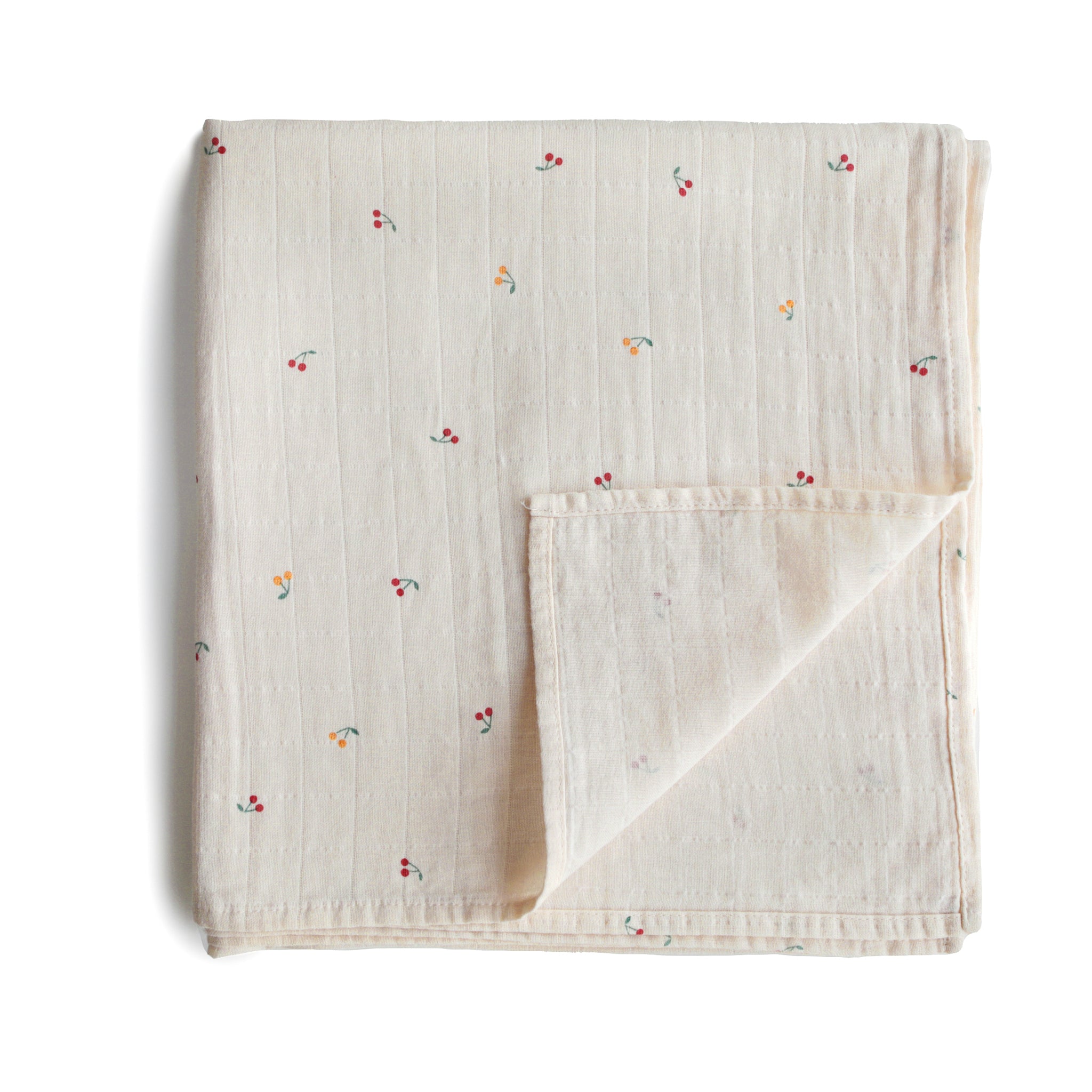 Image of Organic Cotton Muslin Swaddle Blanket