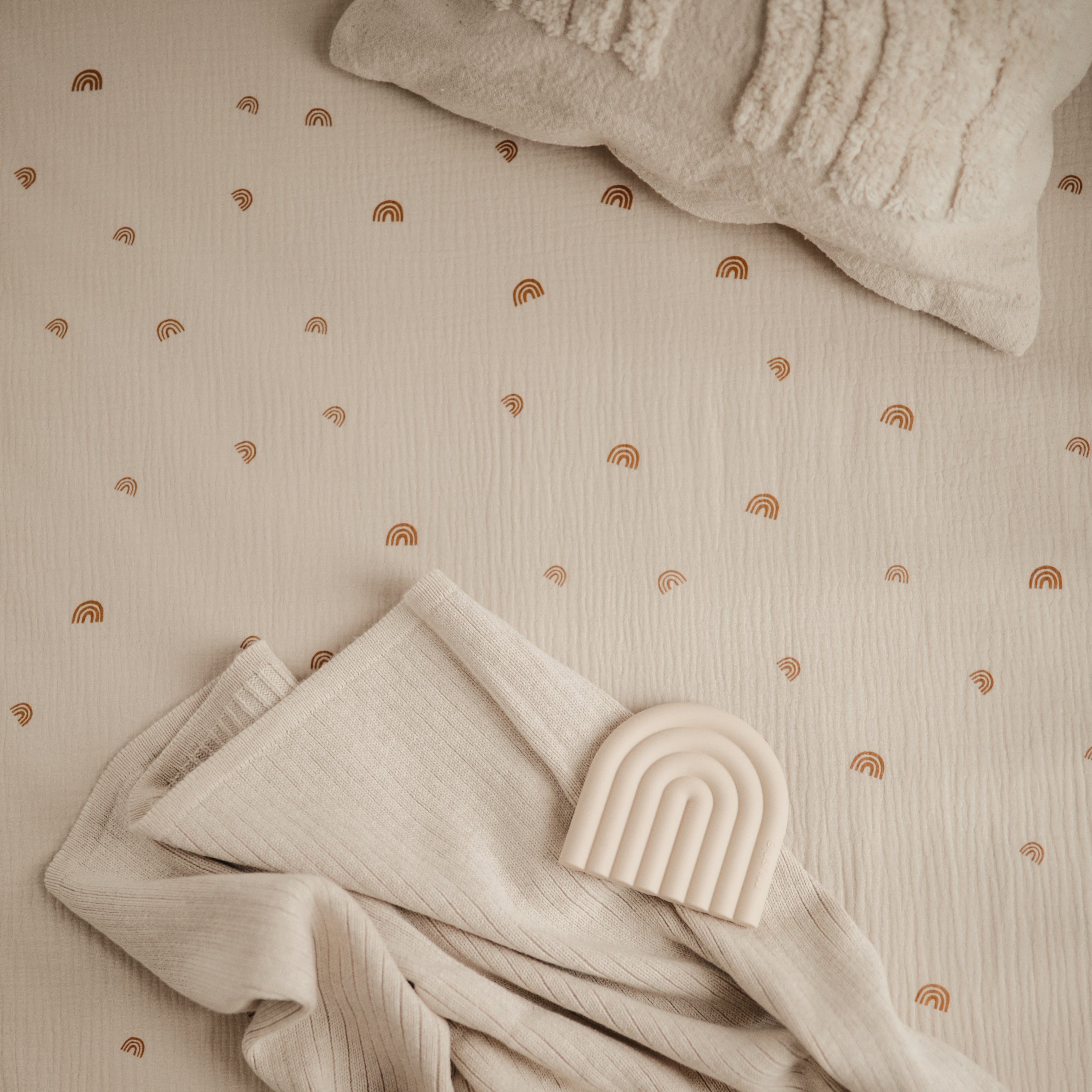 Image of Extra Soft Bassinet Muslin Crib Sheet