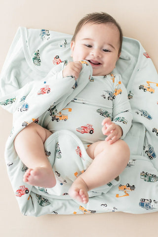 Kyte Baby Blanket in City Vehicles 1.0