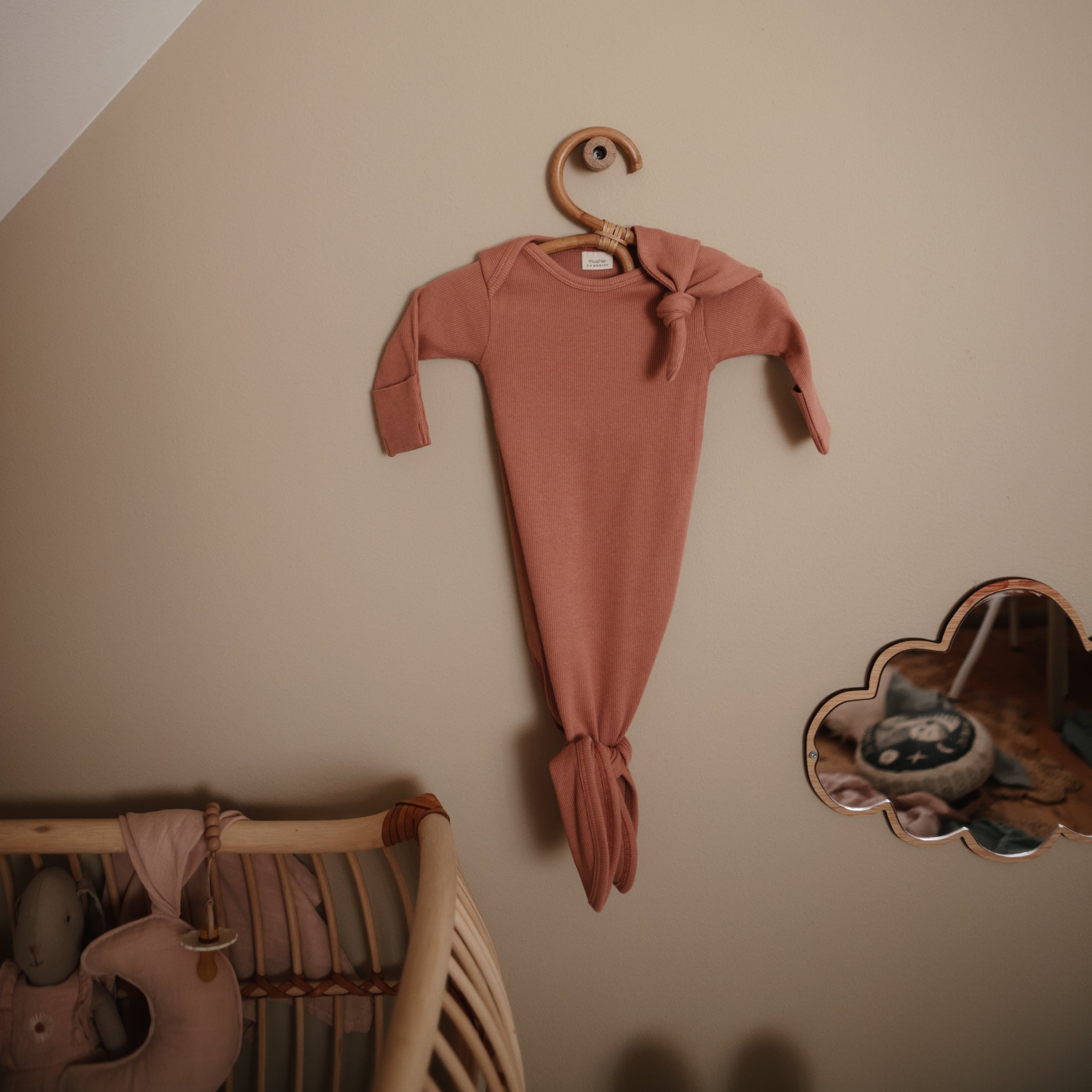 Image of Ribbed Baby Beanie