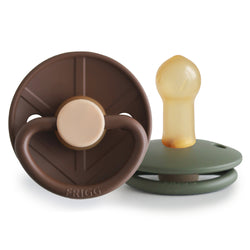 Image of FRIGG Little Viking Natural Rubber Pacifier 2-Pack