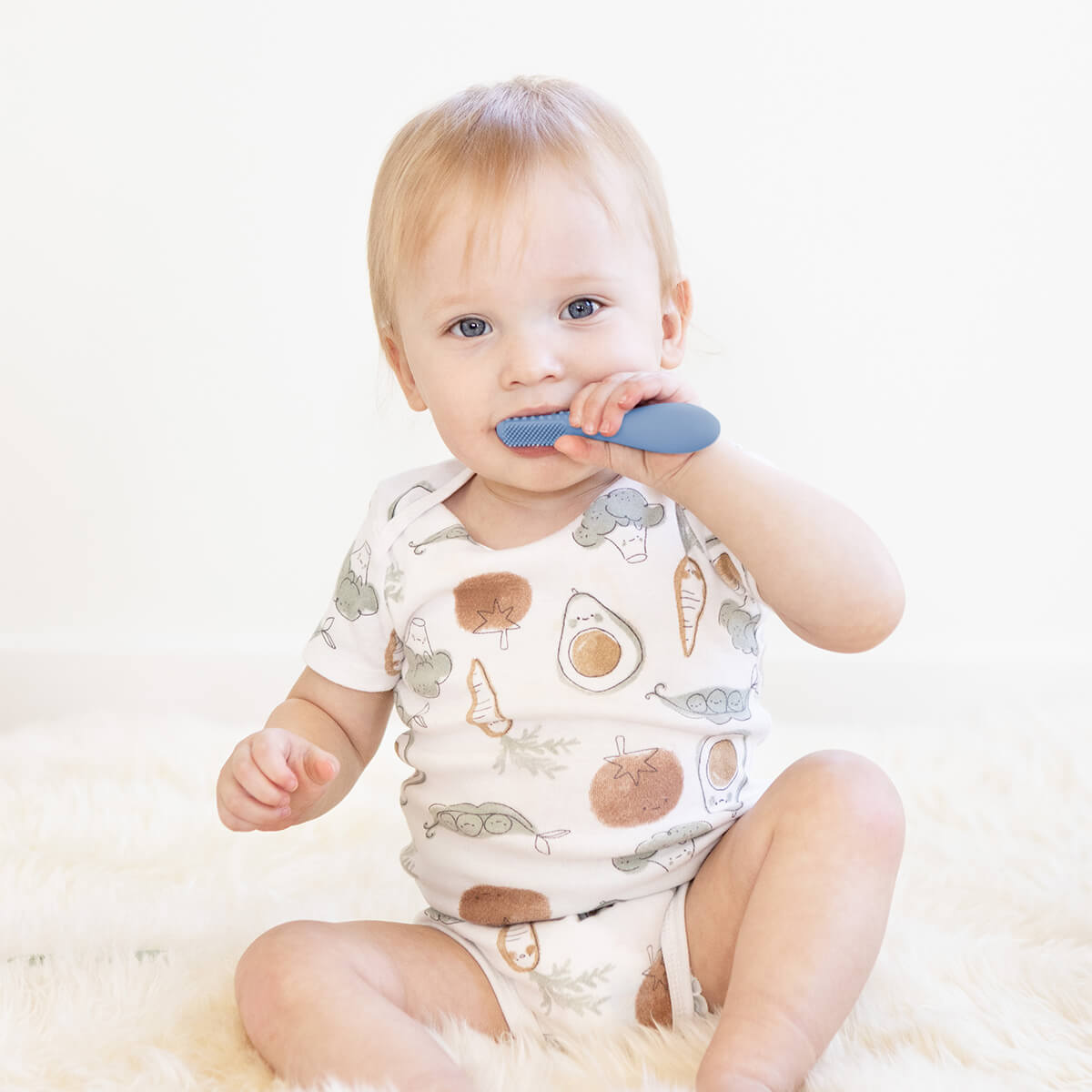 Image of Baby-Led™ Toothbrush + Tongue Depressor