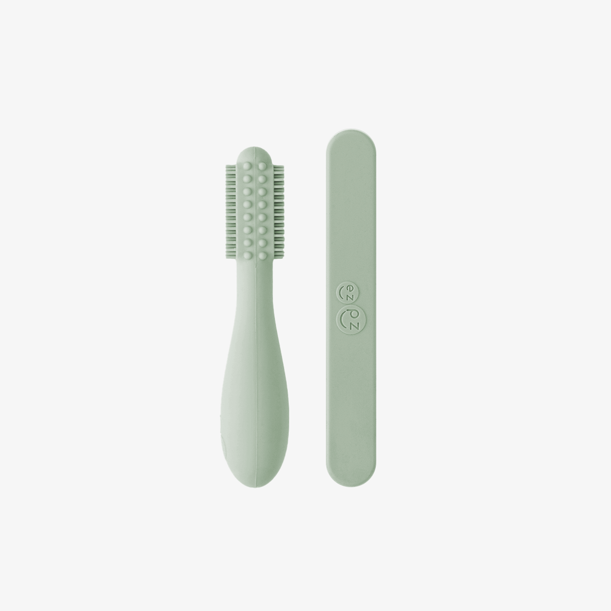 Image of Baby-Led™ Toothbrush + Tongue Depressor