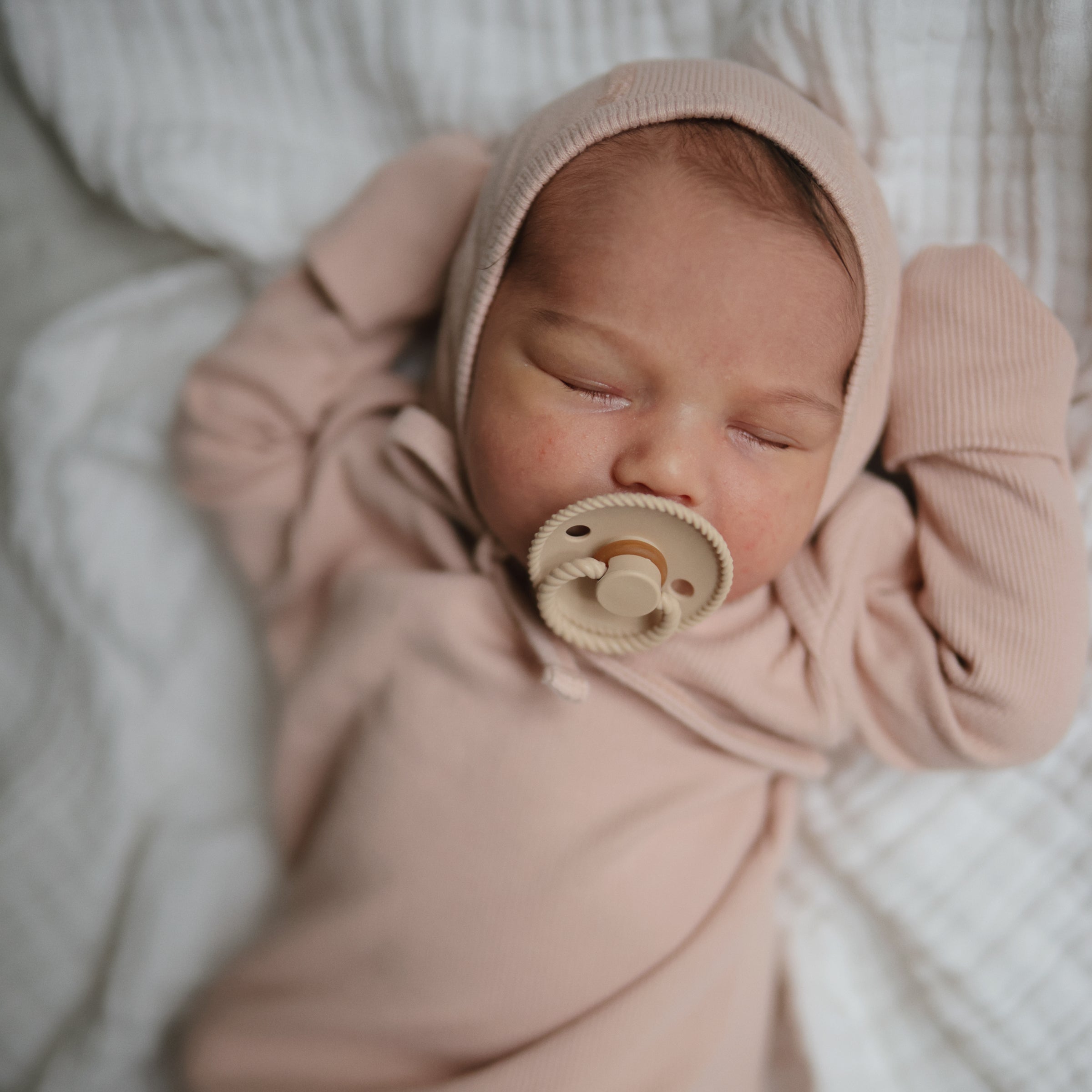 Image of FRIGG Rope Natural Rubber Pacifier 2-Pack