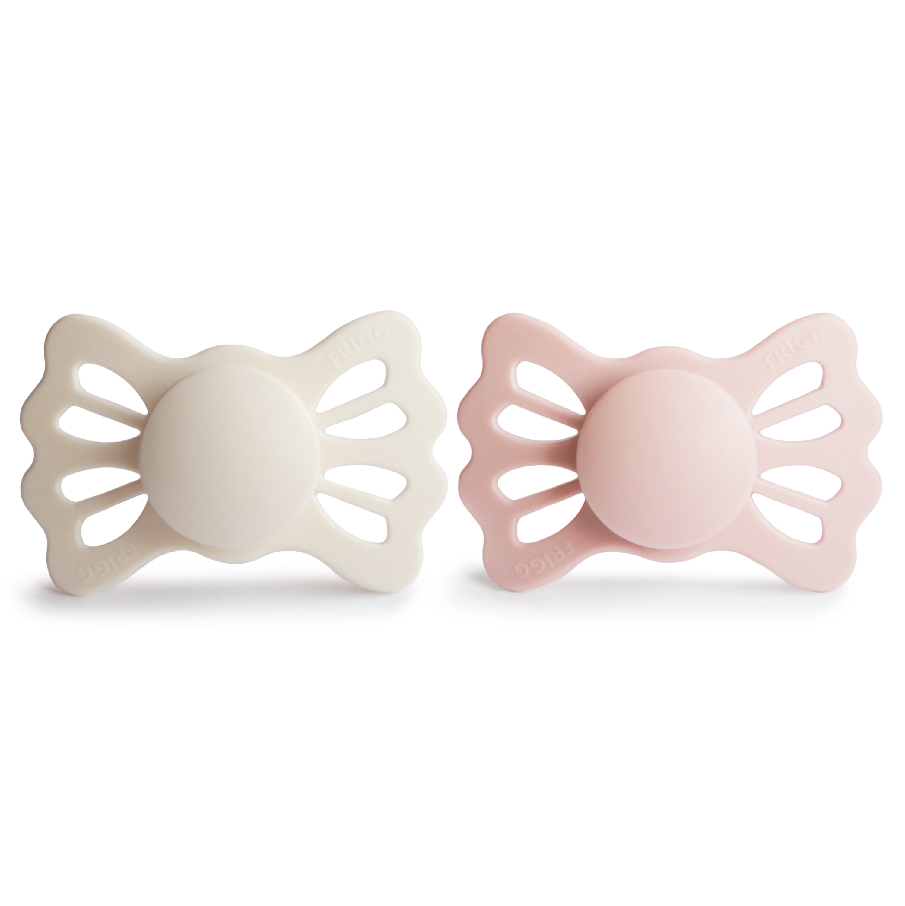 Image of FRIGG Lucky Symmetrical Silicone Pacifier 2-Pack (6-18 Months)