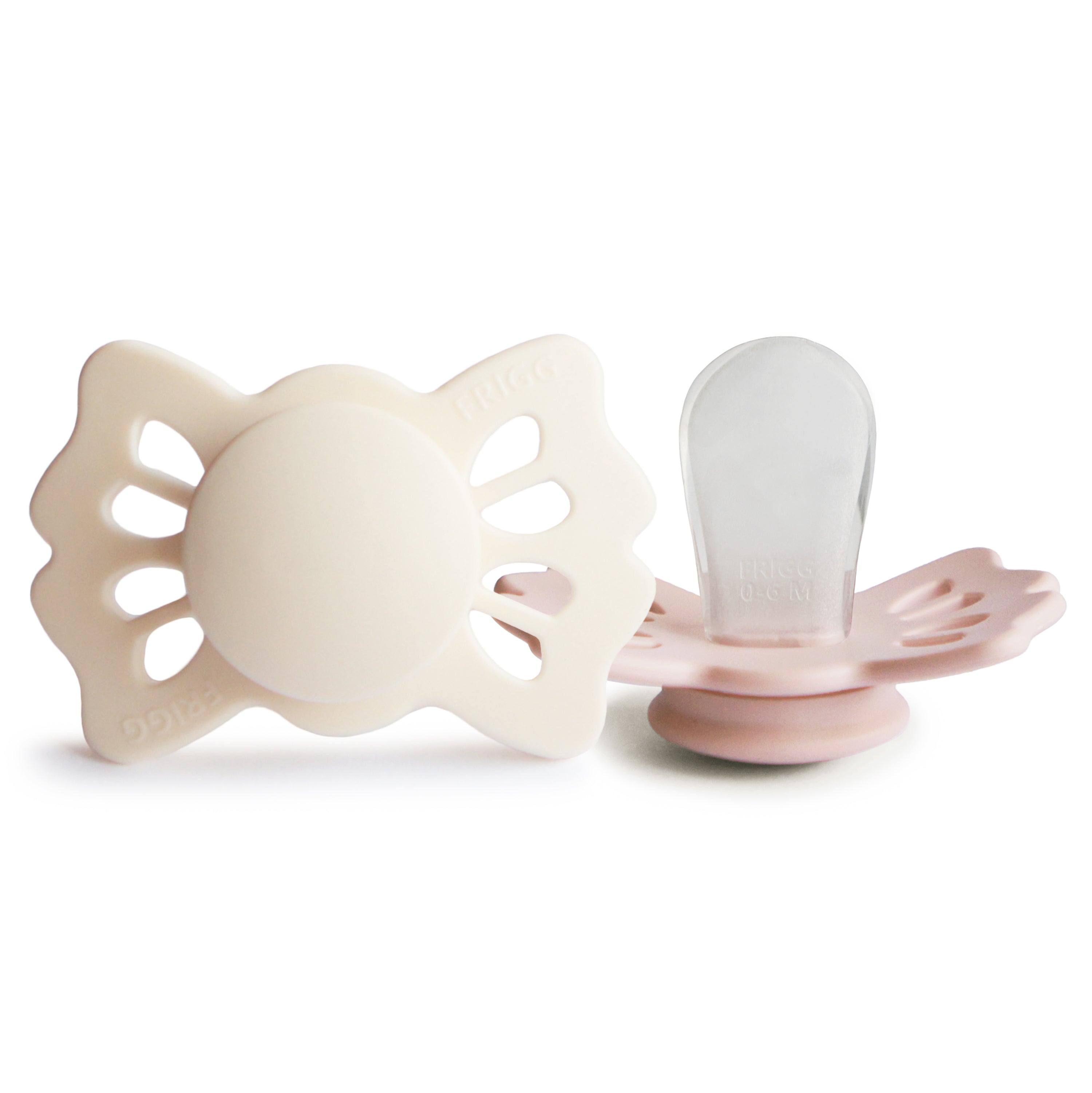 Image of FRIGG Lucky Symmetrical Silicone Pacifier 2-Pack (0-6 Months)