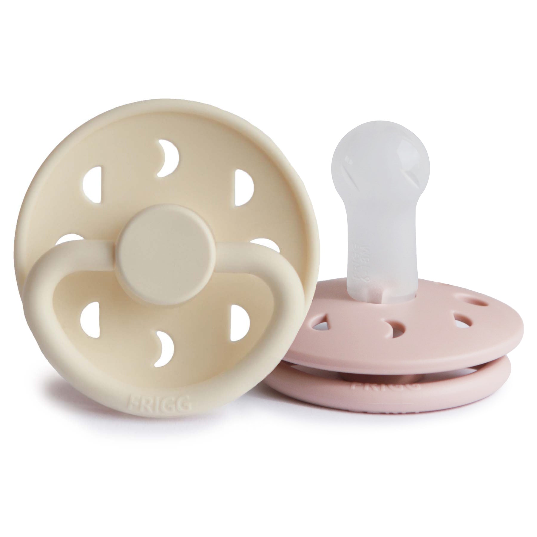 Image of FRIGG Moon Silicone Pacifier 2-Pack