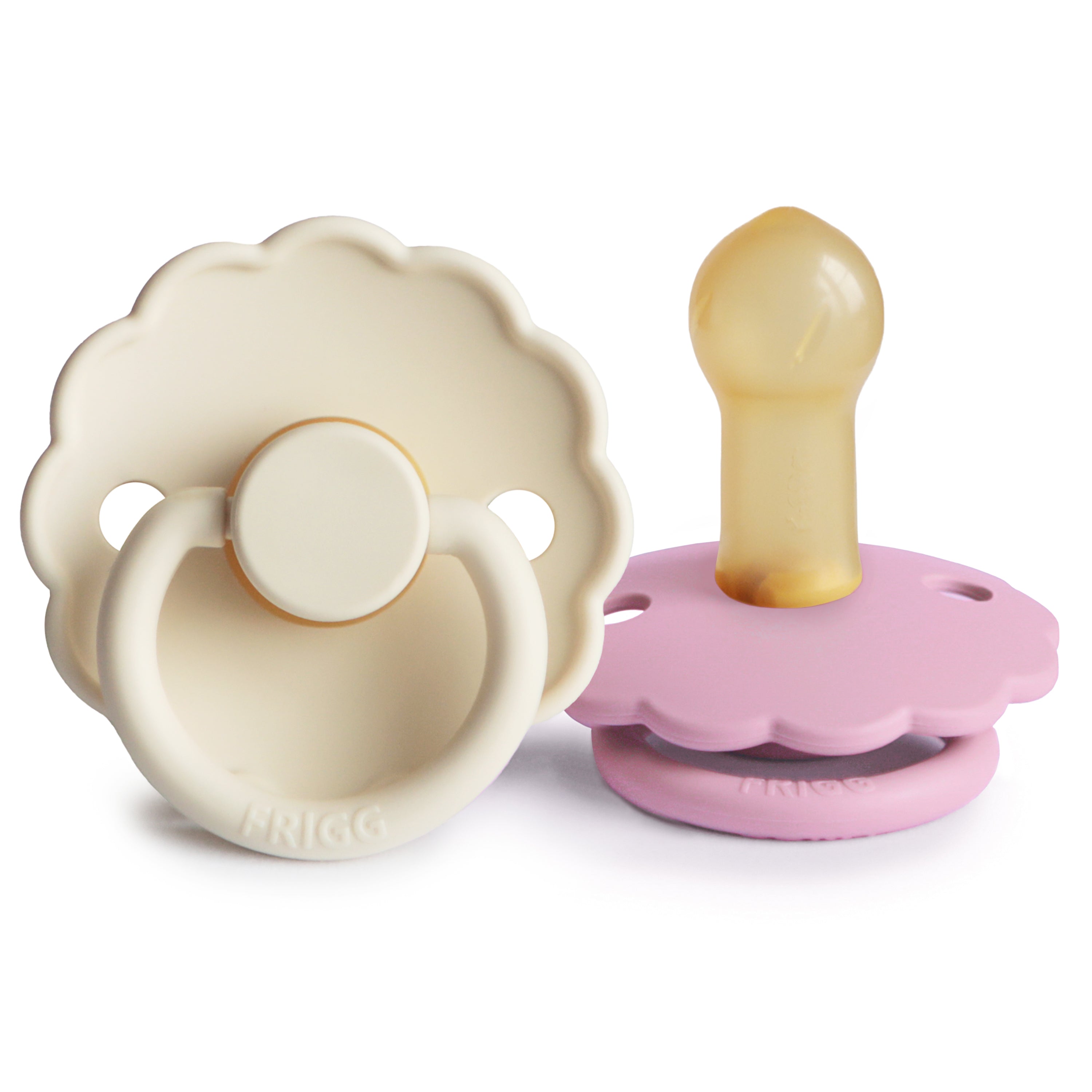 Image of FRIGG Daisy Natural Rubber Pacifier 2-Pack