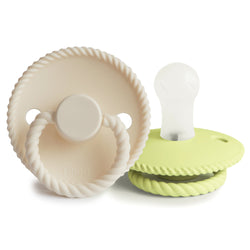 Image of FRIGG Rope Silicone Pacifier 2-Pack