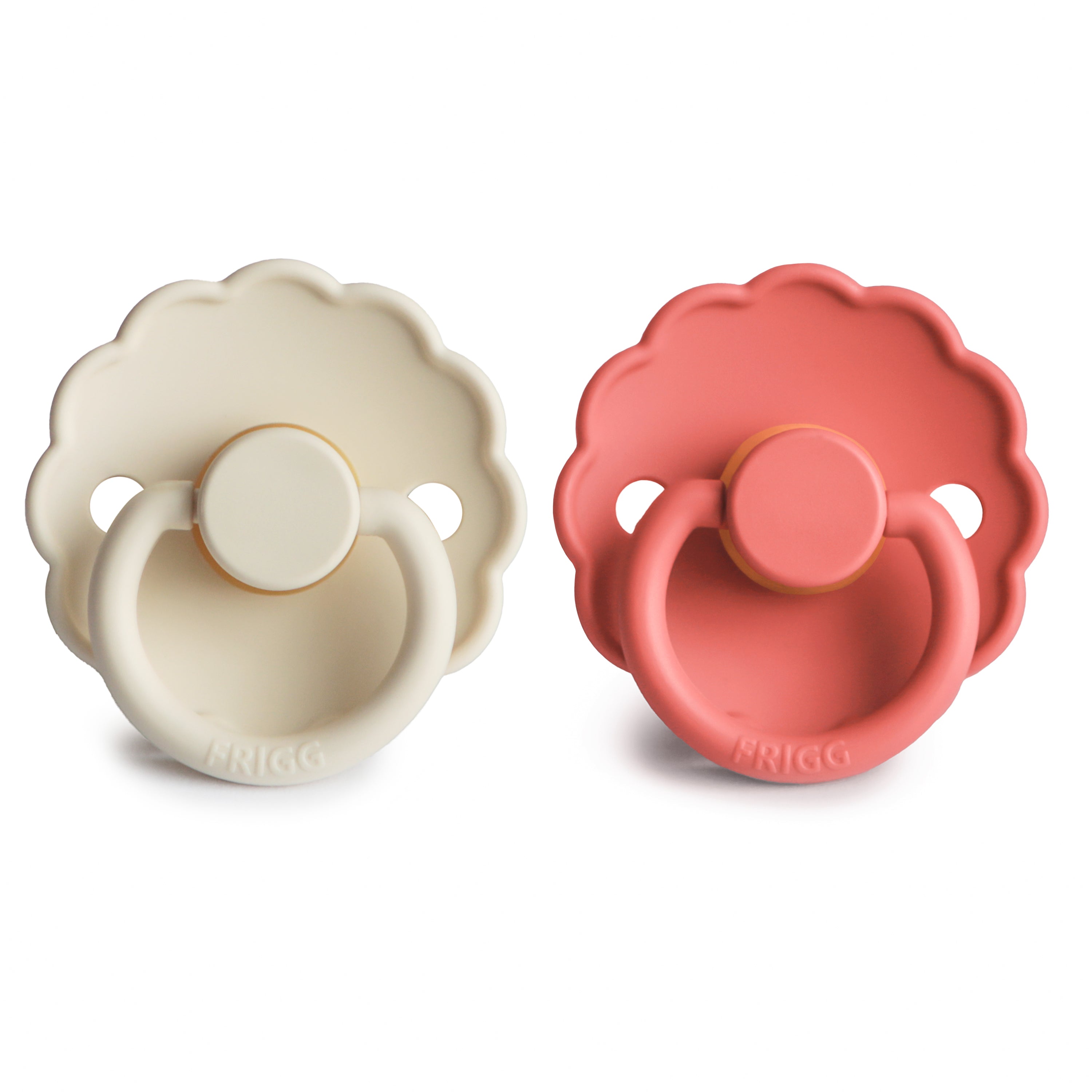 Image of FRIGG Daisy Natural Rubber Pacifier 2-Pack