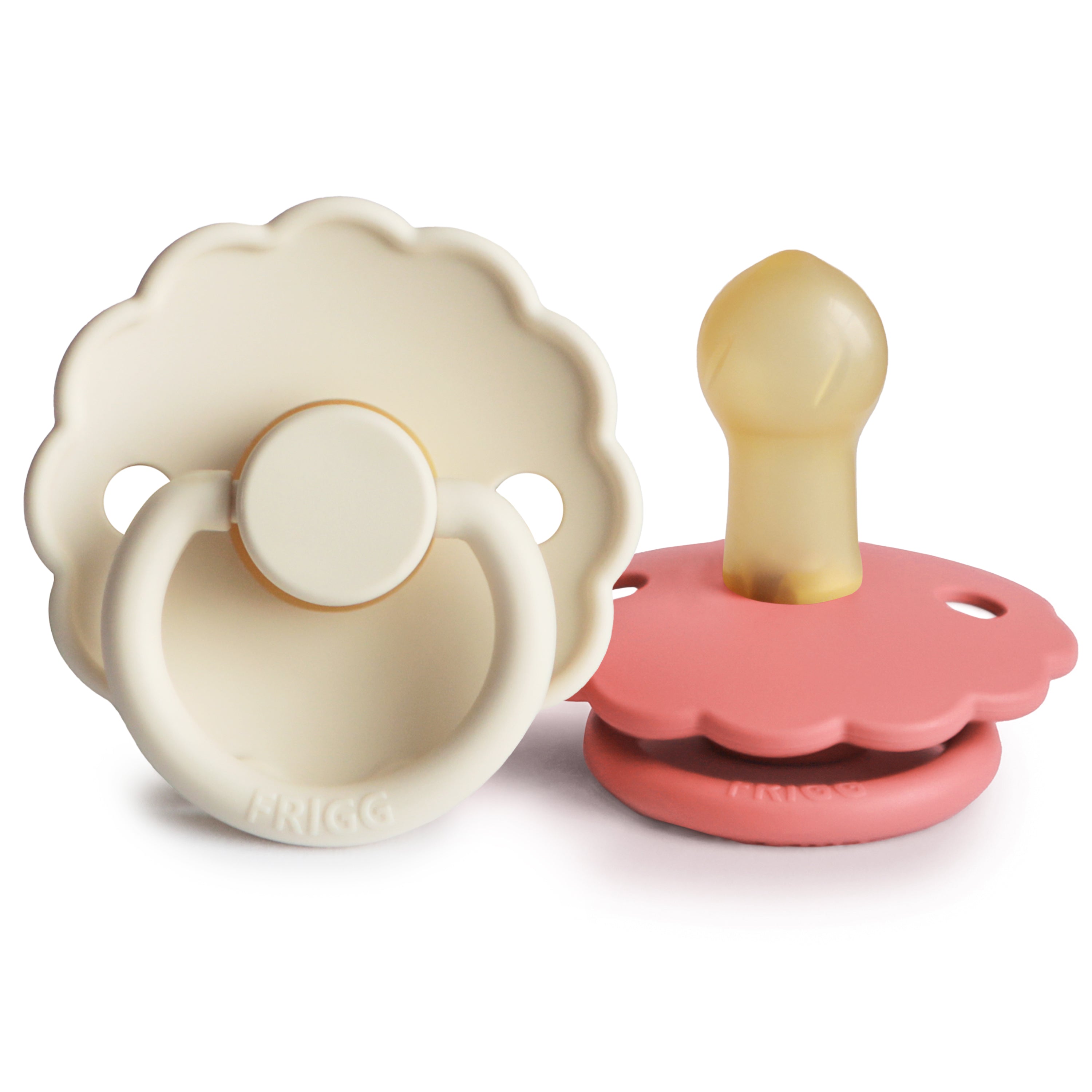 Image of FRIGG Daisy Natural Rubber Pacifier 2-Pack