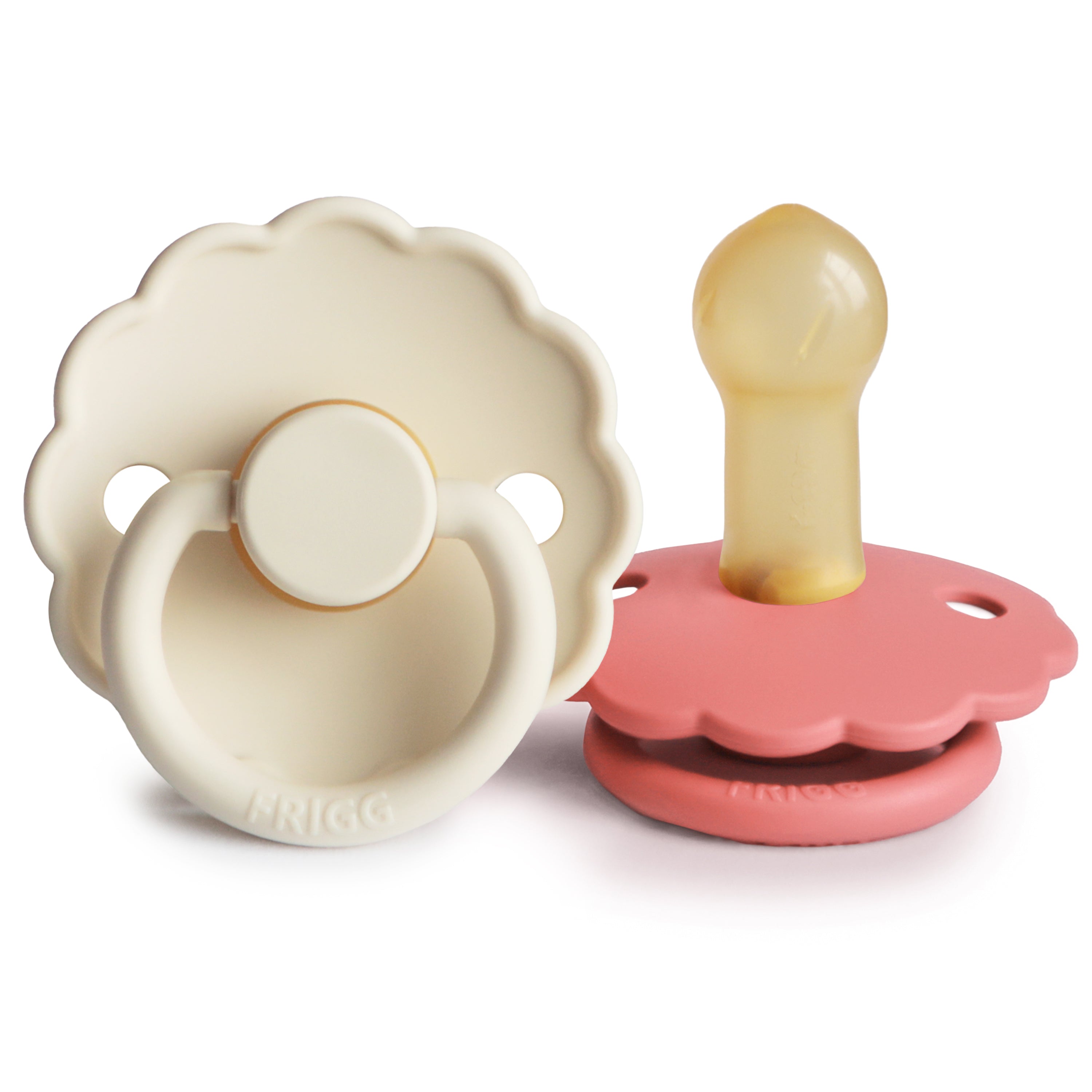 Image of FRIGG Daisy Natural Rubber Pacifier 2-Pack